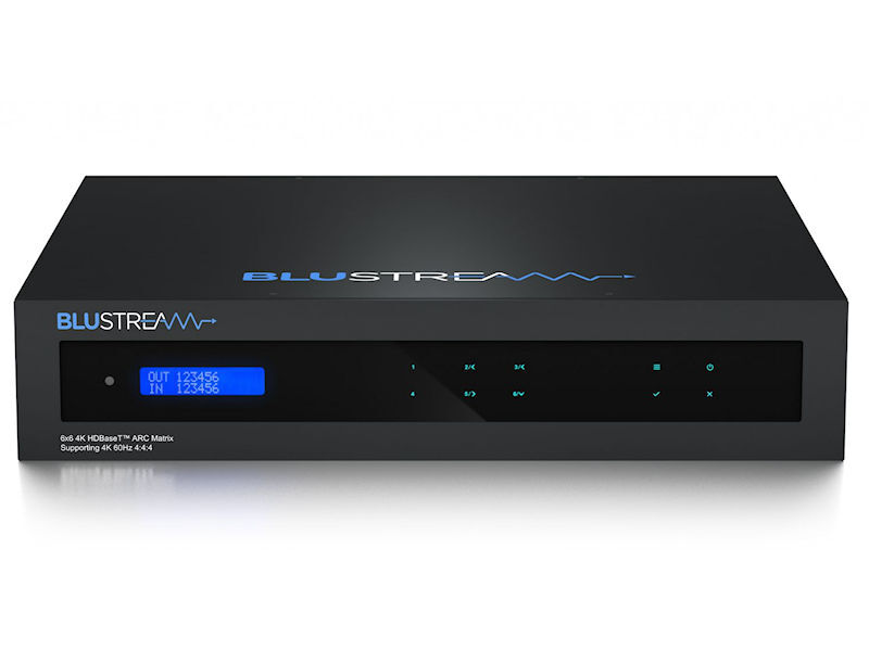 BLUSTREAM HDBaseT™ 6x6 AV Matrix