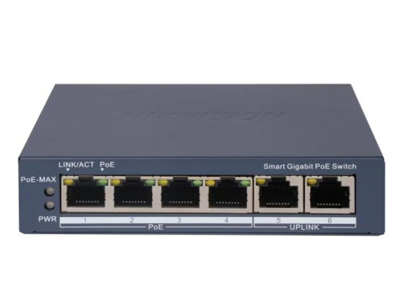 HIKVISION 4 Port Gigabit Smart POE Switch