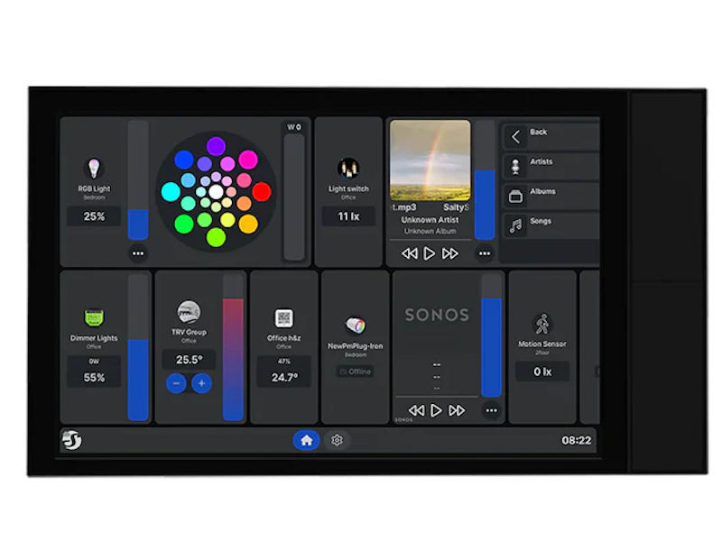 SHELLY Touch Screen Wall Display XL BLACK