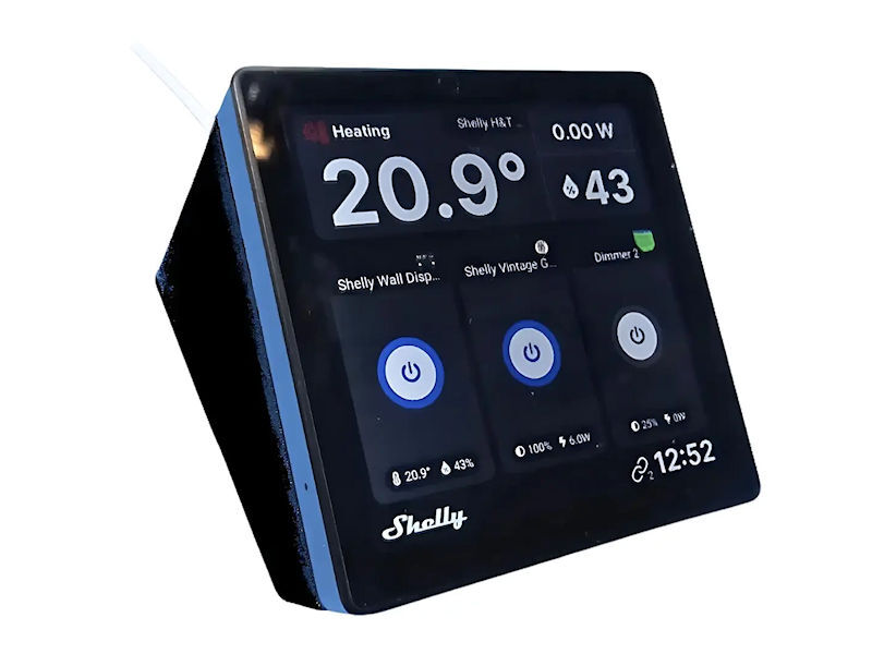 SHELLY Stand for Smart Wall Display BLACK