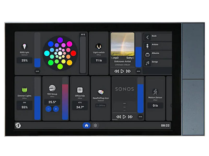 SHELLY Touch Screen Wall Display XL GREY