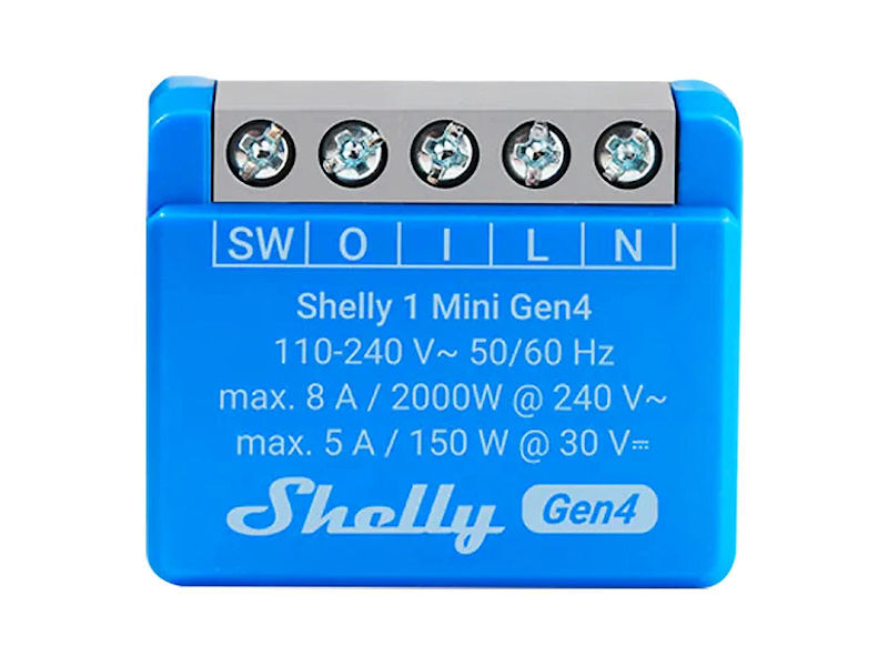 SHELLY Mini 1 Gen4 Smart Relay