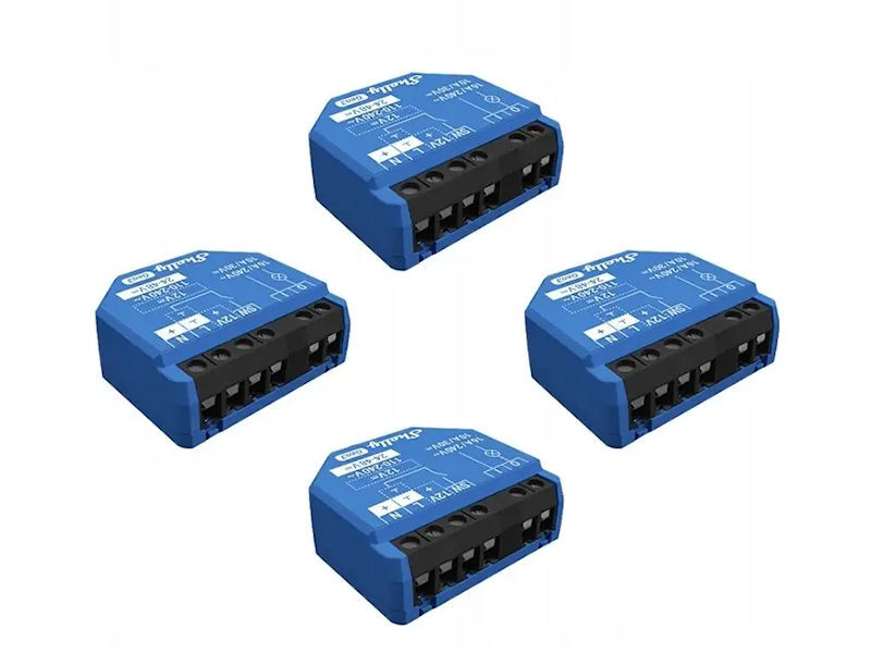 (4) SHELLY Plus 1 Gen3 WiFi Smart Switch
