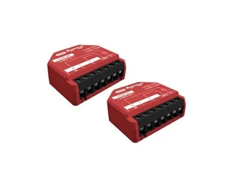 (2) SHELLY 1PM Gen3 WiFi Smart Switch