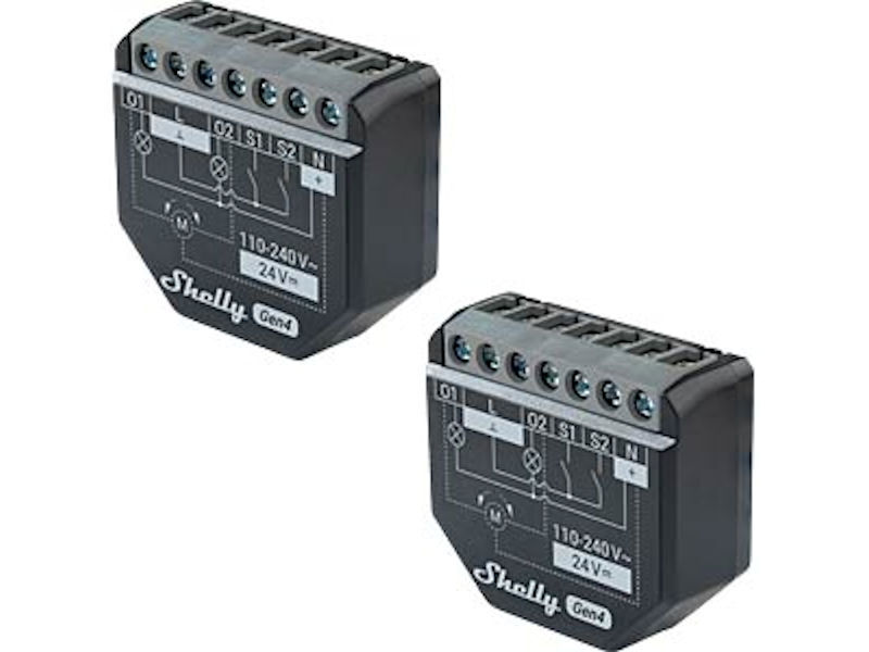 (2) SHELLY 2PM Gen4 WiFi & Zigbee Smart