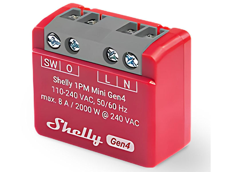 SHELLY Mini 1PM Gen4 Smart Relay