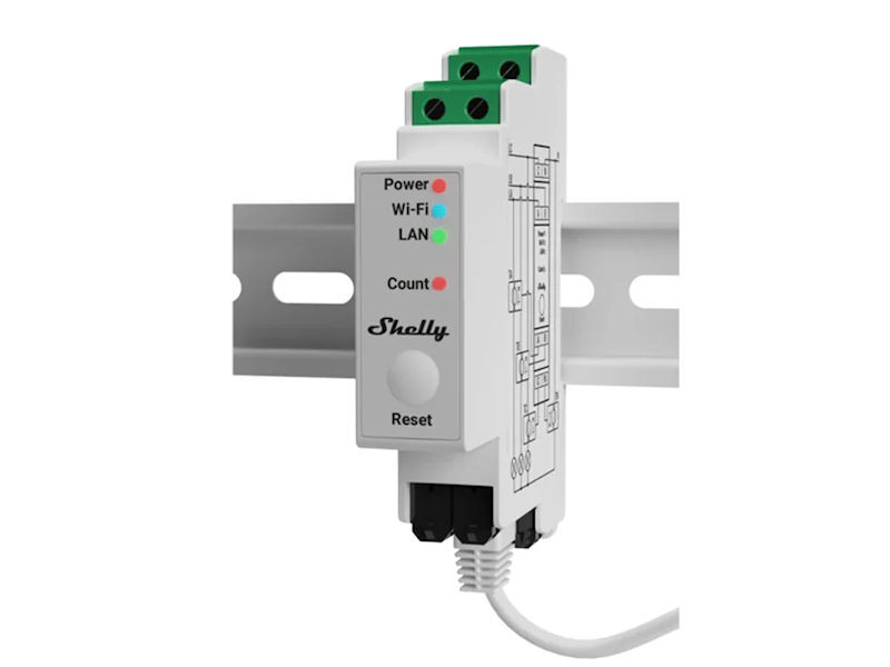 SHELLY 120A 3 Phase DIN Rail Energy Meter
