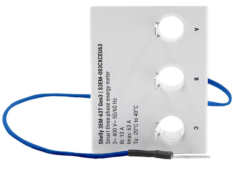 SHELLY Single or 3 Phase Energy Meter