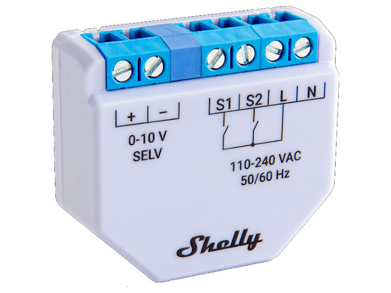 SHELLY 0-10V DC Smart Dimming Controller