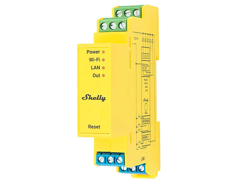 SHELLY Pro DIN Rail Lighting Controller
