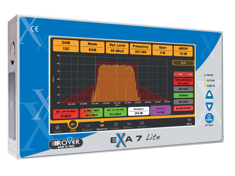 ROVER 7" Touch HD Tablet Analyser