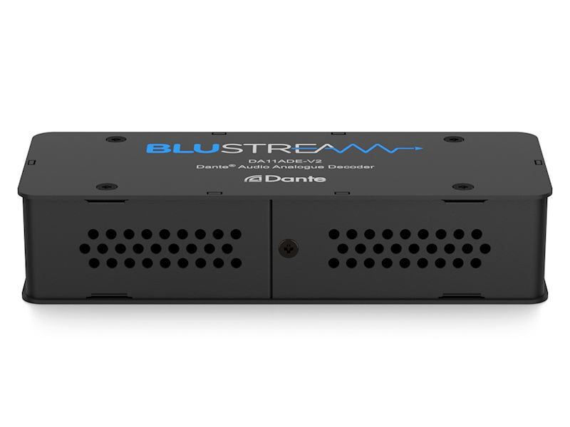 BLUSTREAM Dante® to 2 Ch Analogue Audio