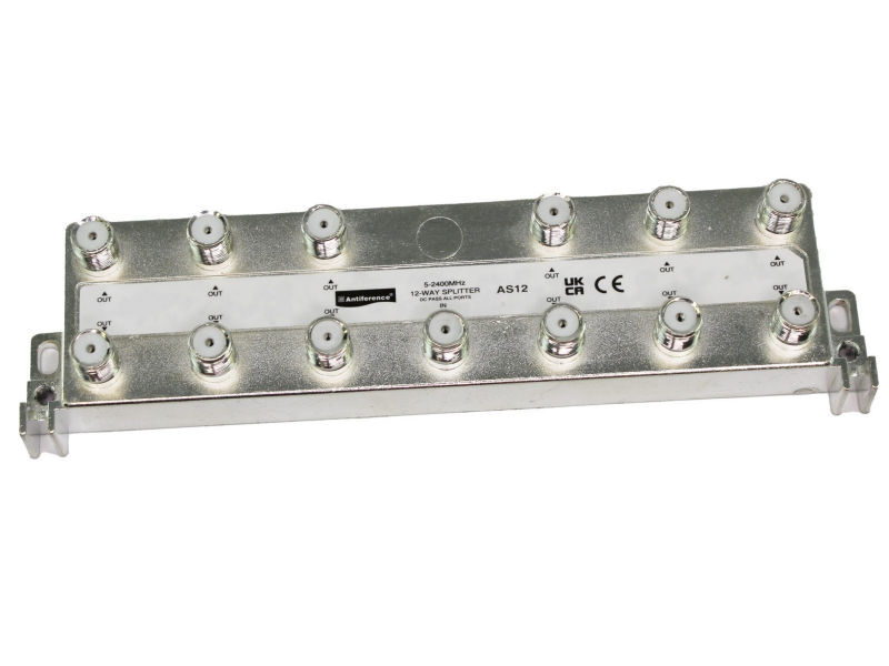 ANTIFERENCE 12 Way F Splitter (5-2400MHz)