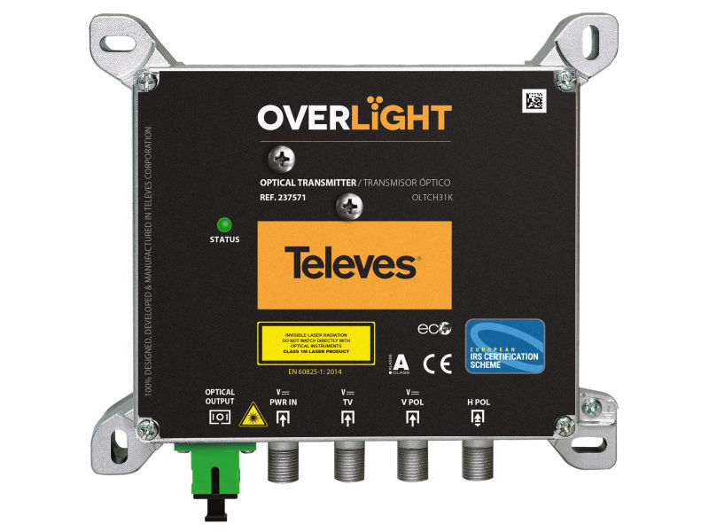 TELEVES OVERLIGHT TX CH31 9dBm OUT