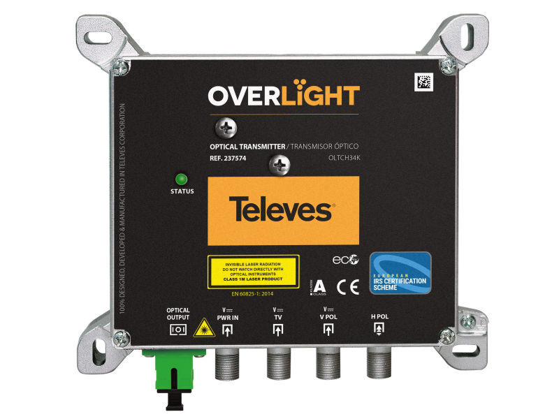 TELEVES OVERLIGHT TX CH34 9dBm OUT