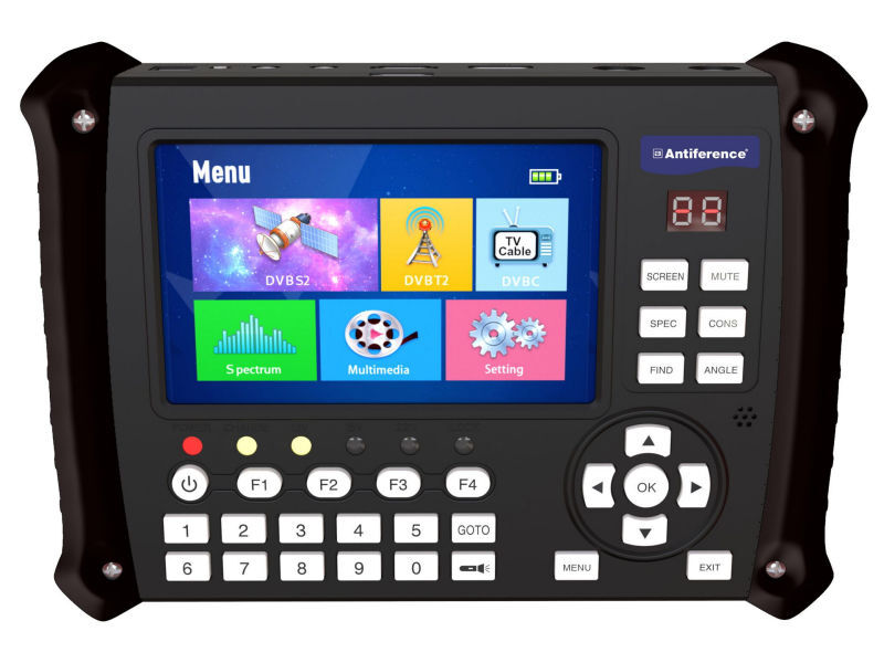 ANTIFERENCE DVB-T/T2/S/S2 Signal Analyser