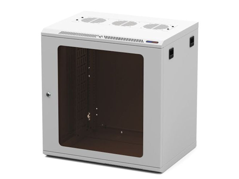 PENN-ELCOM Wall Mount Rack M6 12U White