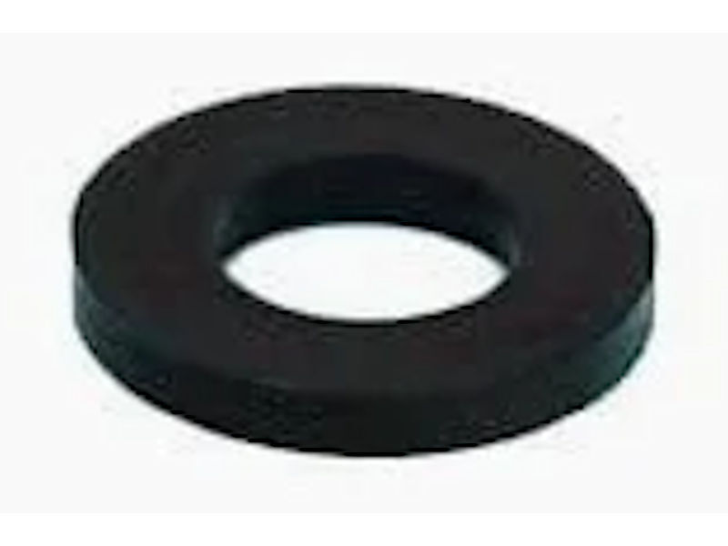 (1)PENN-ELCOM M6 Flat Plastic Washer BLACK