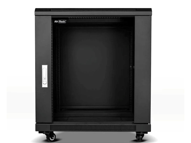 ALL-RACK Floor Standing Cabinet 12U Black
