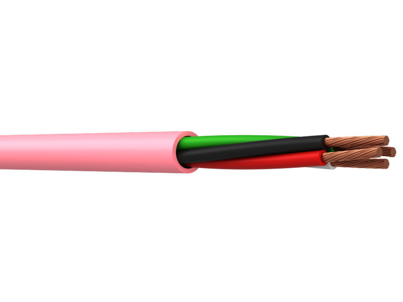 (m) WEBRO 4 Core LSZH Speaker Cable PINK