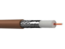 100m SAMSON Domestic RG6 Brown PVC