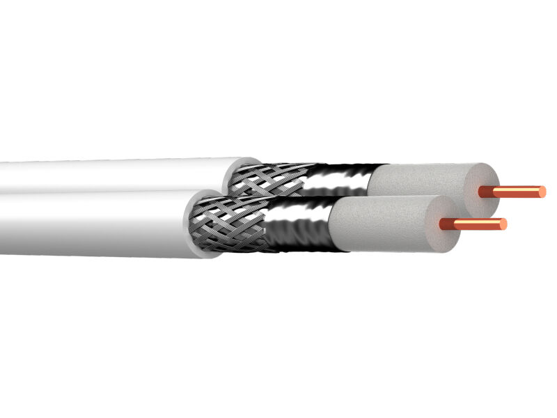 100m WEBRO Official CT100 White PVC TWIN