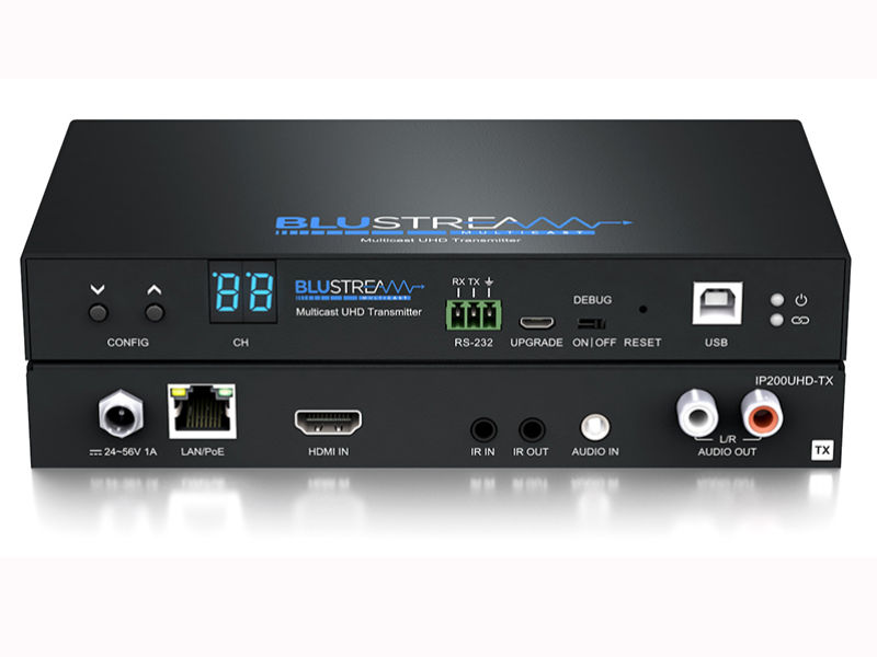 BLUSTREAM Multicast UHD Video Over IP - TX