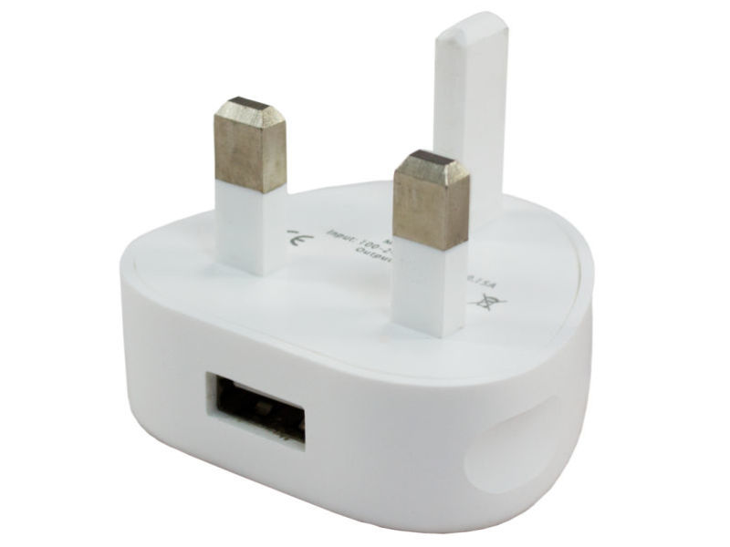 ISIX USB-A Charger UK Slim Plug 1A