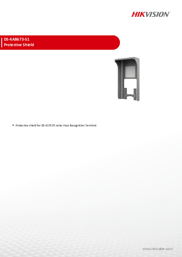 HIKVISION Protective Shield