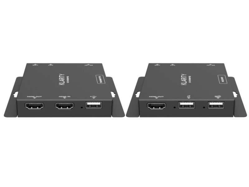 KLARITY 4K KVM HDMI & USB Over CAT6 Set
