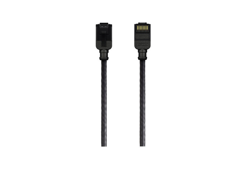 0.25m KORDZ PRO CAT6 UTP Patch Lead BLACK