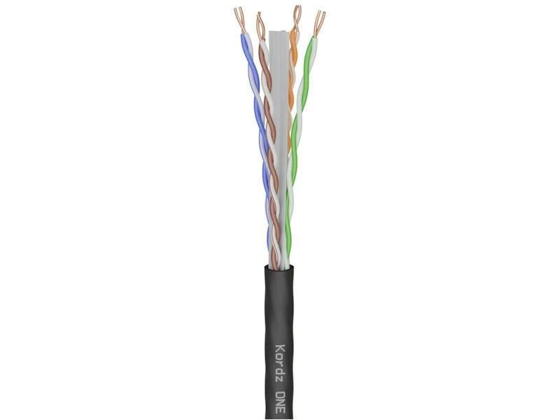 152.5m KORDZ ONE CAT6a LSZH Black