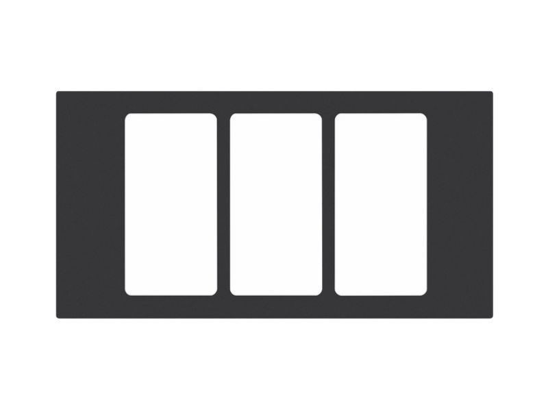 LUTRON Pico Plastic 3 Gang BLACK