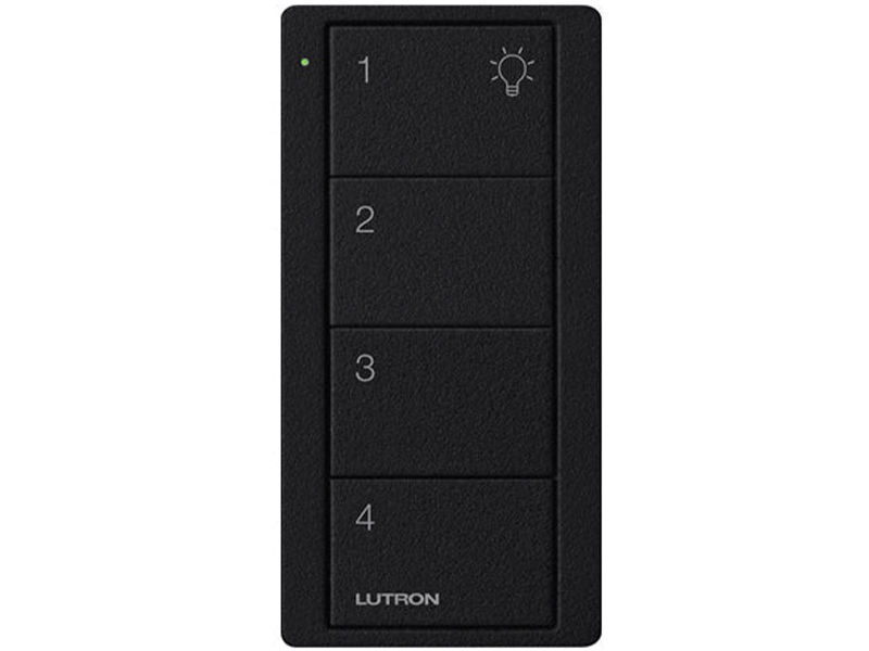 LUTRON Pico 4 Button Shade Switch BLACK