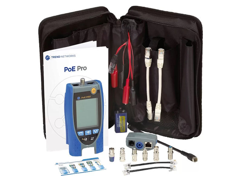 TREND PoE Pro±Data Cable+PoE Verifier