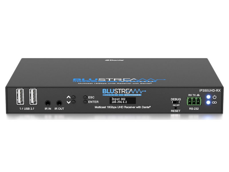 BLUSTREAM Multicast UHD Video Over IP - RX