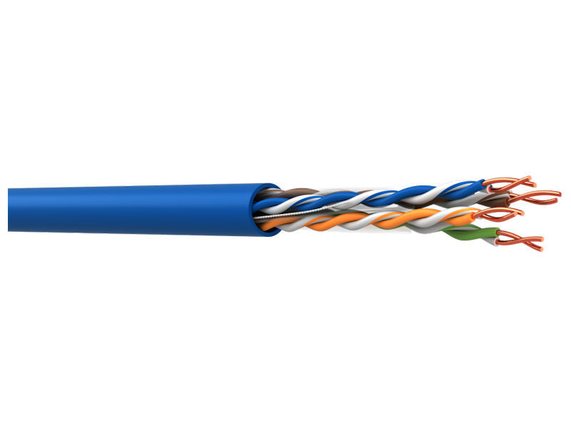 305m WEBNET CAT6 LSZH Blue (Box)