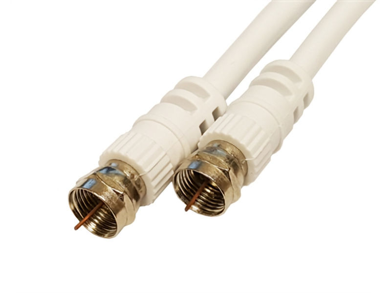 1.5m SAC Flylead Screened F-F WHITE