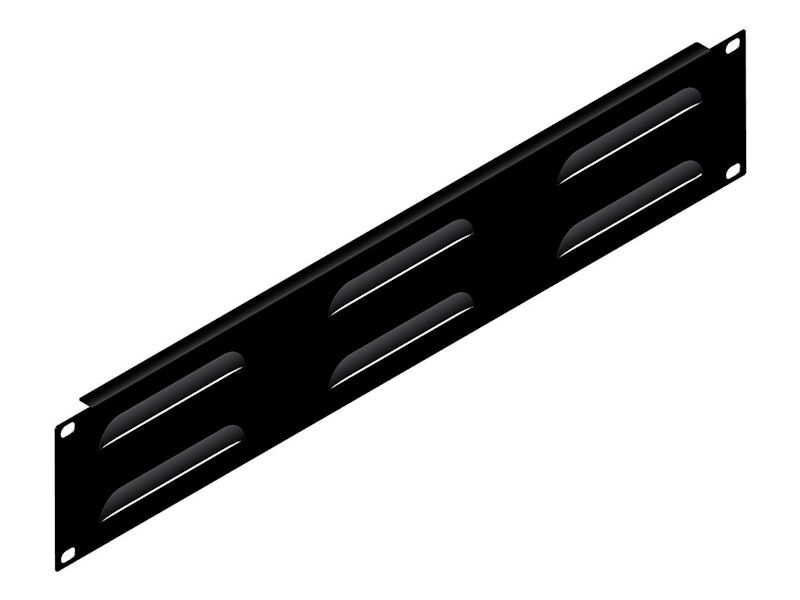 PENN-ELCOM 2U Vented & Flanged Rack Panel