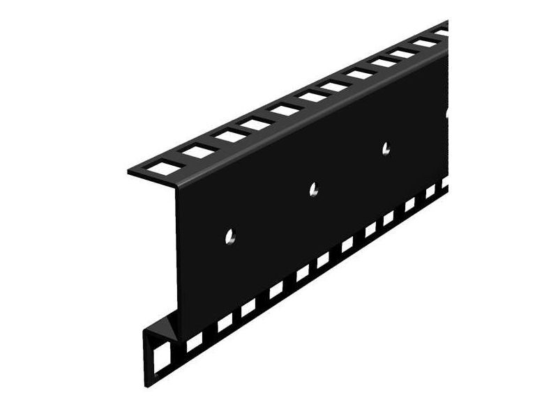 PENN-ELCOM 18U Full Hole Rack Strip