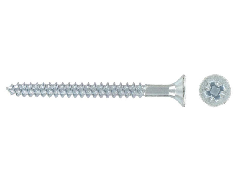 (200) 8 x 1.25" Super Screws (Pozidrive)