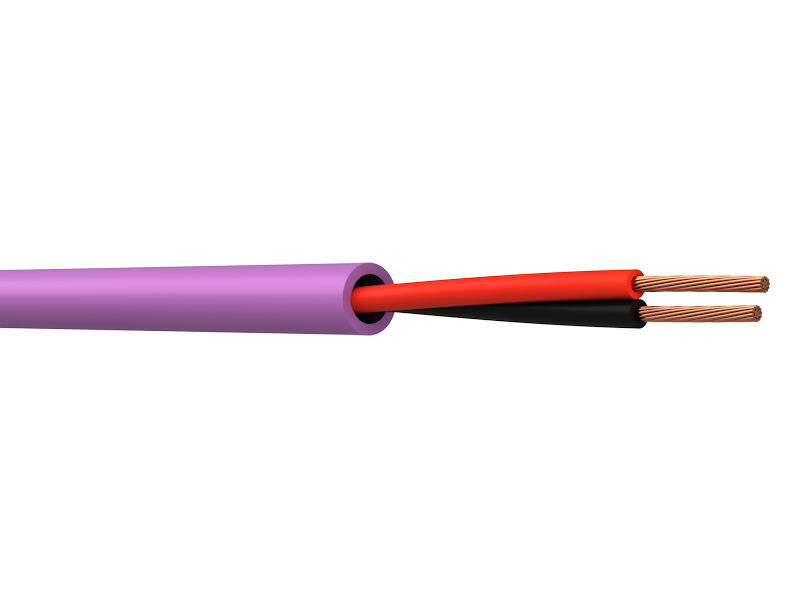 150m WEBRO 12/2 LSZH Speaker Cable VIOLET