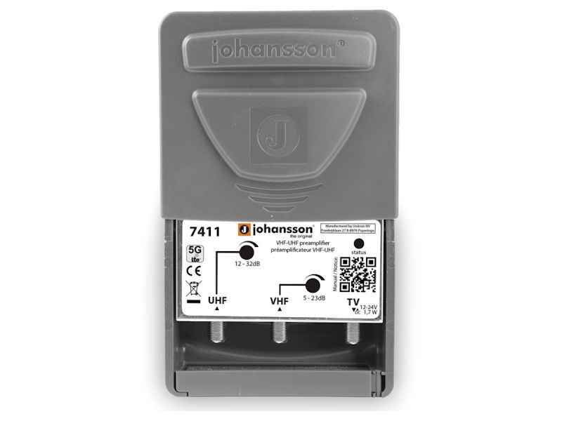 JOHANSSON VHF/UHF PREAMPLIIFER 5G LTE700