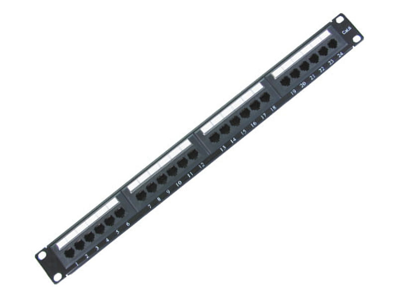 ALL-RACK 24 Port CAT6 Patch Panel (AB)