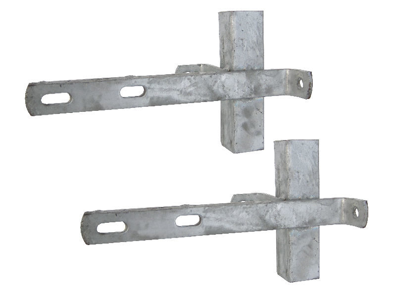 SAC Pair Double Chimney Bracket Galvanised