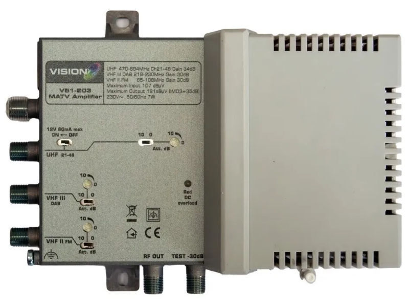 VISION V51-203 Multiband Launch Amp LTE700