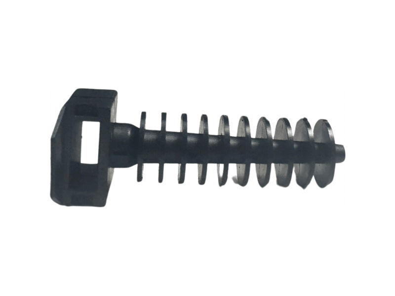 (25) BLAKE Knock-In Cable Tie Mounts BLACK