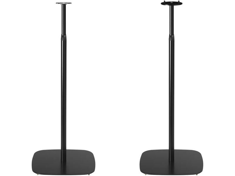 (2) MOUNTSON Adjustable Floor Stand BLACK
