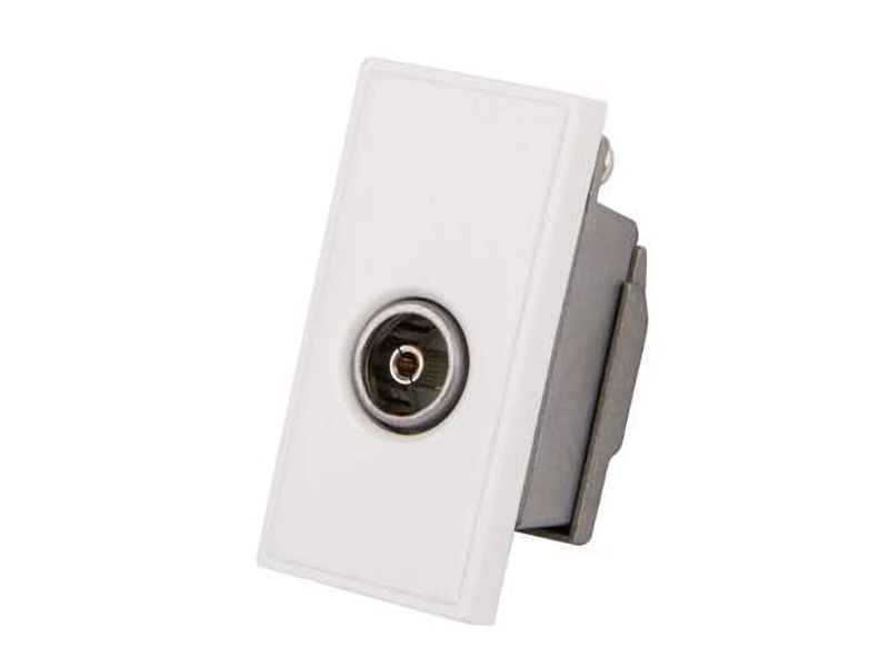 CLICK Coax Module Female WHITE