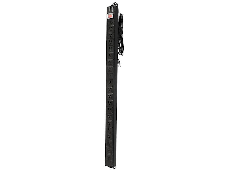 PENN-ELCOM 20 Way Vertical Rack Mount PDU